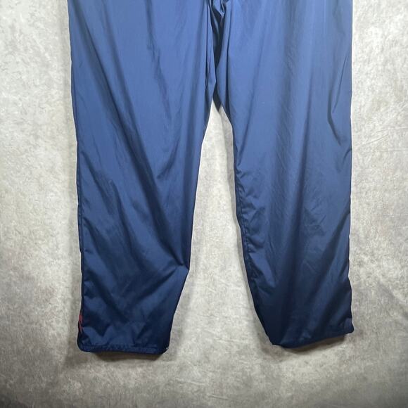Vintage Polo Ralph Lauren Windbreaker Pants Mens 2XL Blue Mesh Lined Ankle Zip - Picture 3 of 11